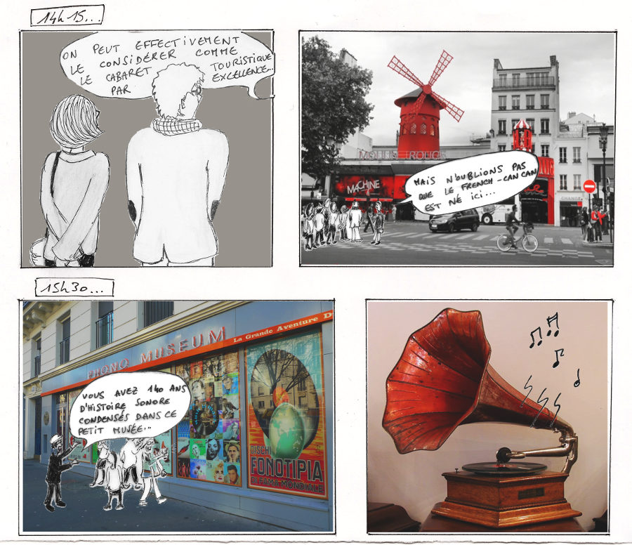 Le nord de Paris en BD avec Hit the road